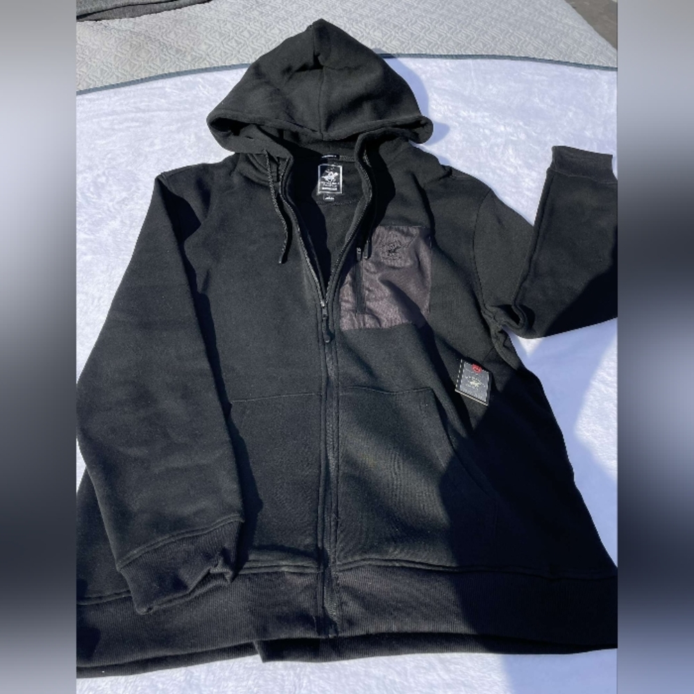 Beverly Hills Polo Club Zip Up Hoodie